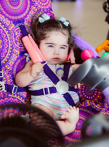 Young recipient getting ready to drive