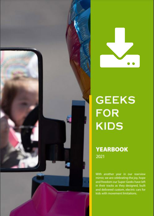 Geeks for Kids 2021 Yearbook