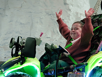 Brooklyn Driving Her Car