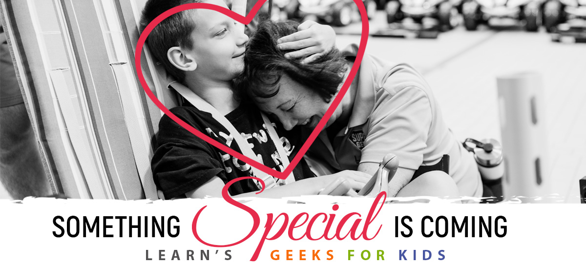 Rebecca getting a hug - Something Special is Coming