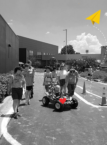 Lincoln driving for the first time on delivery day