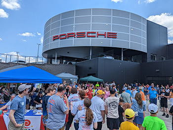 Porche Kansas City Dealership on Delivery Day June 2025